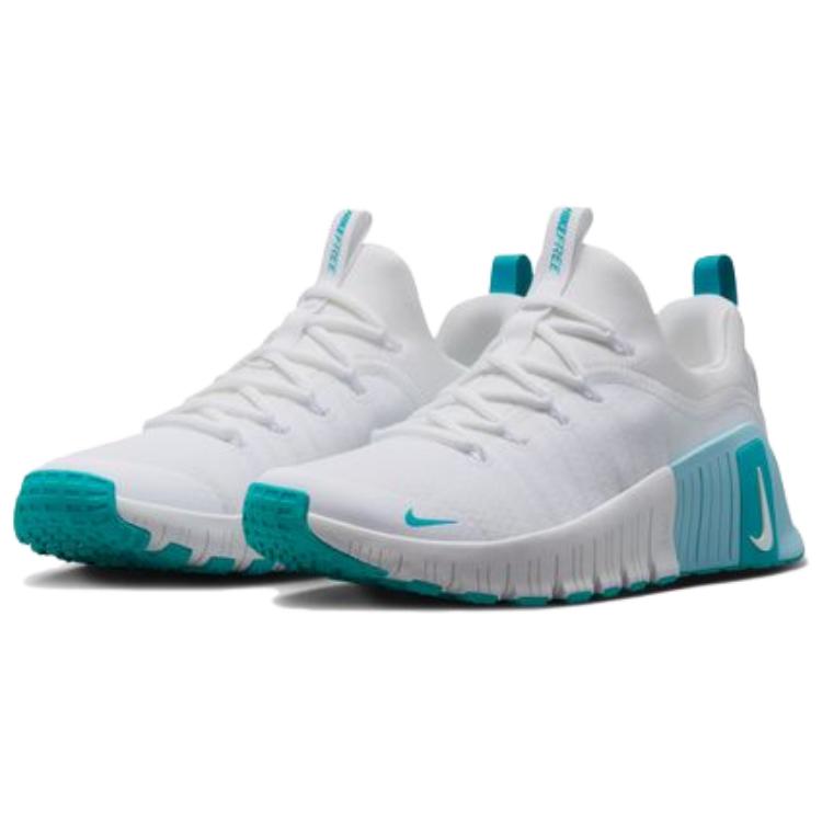 Nike Free Metcon 6 White Glacier Blue Dusty Cactus Women’s