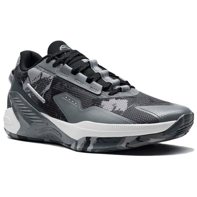 XTEP Serpent Strike TD Slip Resistant Low top Basketball Shoes Men’s Gray Black
