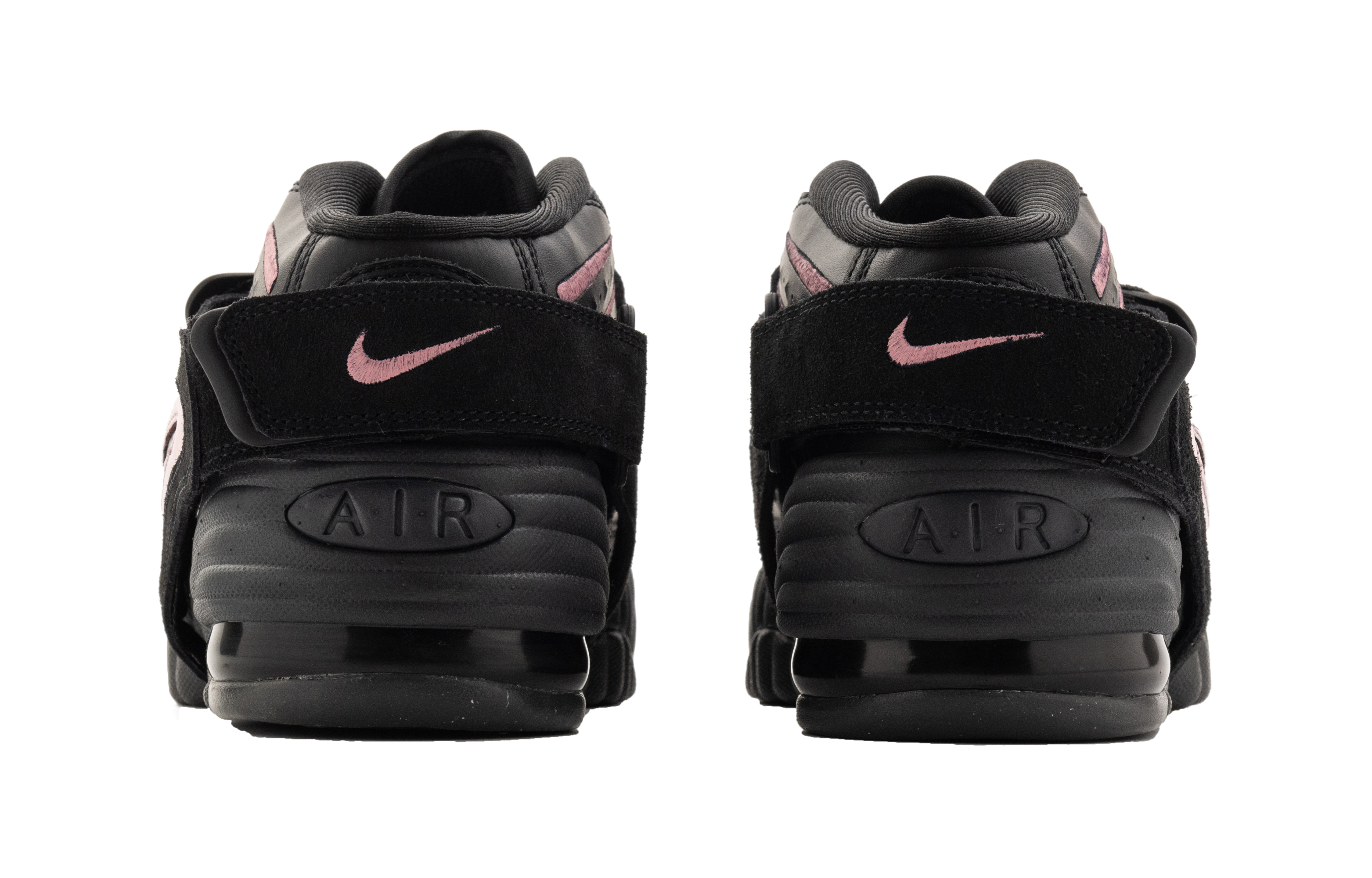 Nike Air Adjust Force Abrasion Resistant Mid top Vintage Basketball Shoes Women’s Black Pink