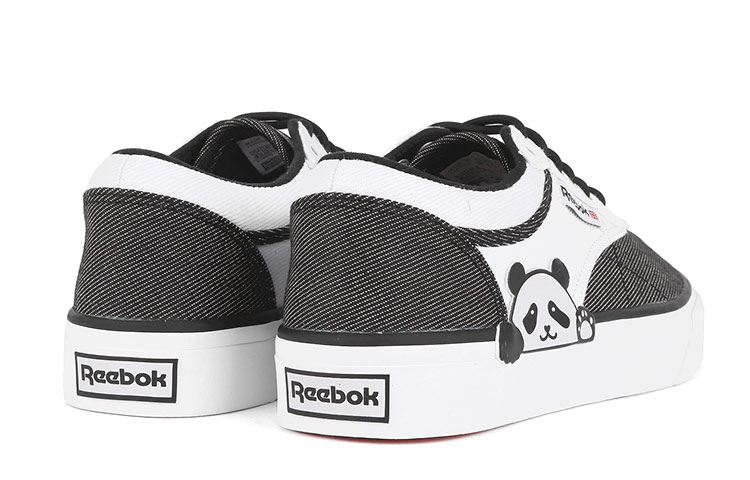 Кеды Reebok Club C (черно-белые) — фото 5