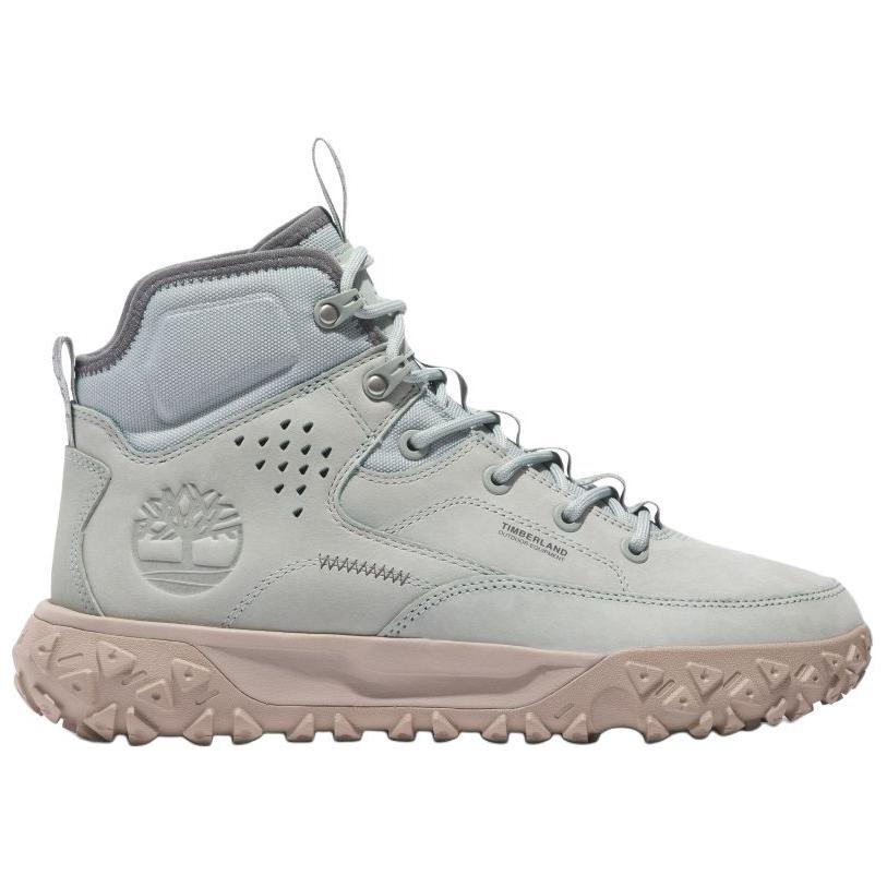 Timberland Greenstride Motion Slip Resistant Abrasion Resistant Mid top Hiking Shoes Men’s Gray