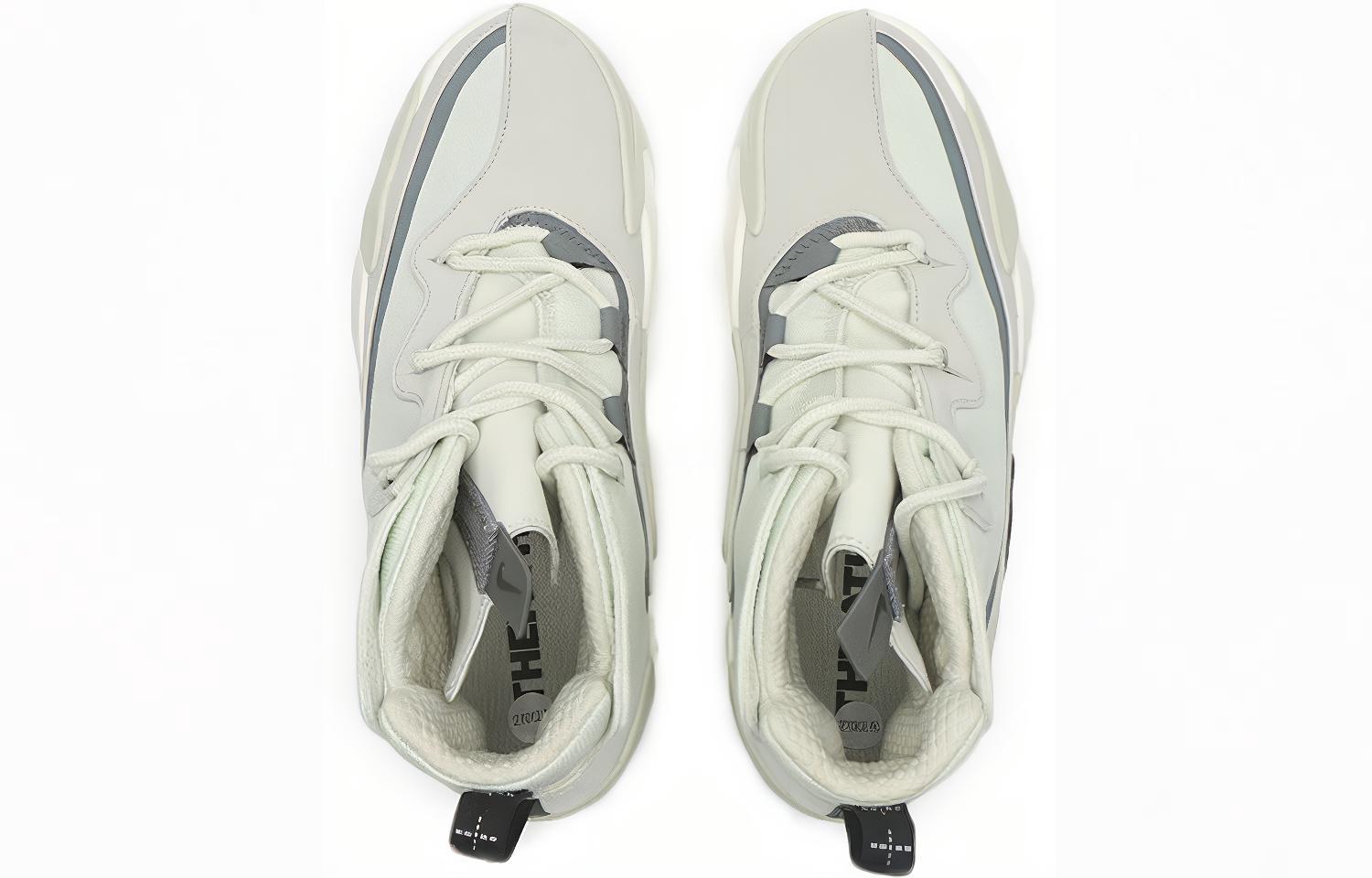 Мужские кроссовки Nike React Frenzy SE (серый/зеленый) — фото 4