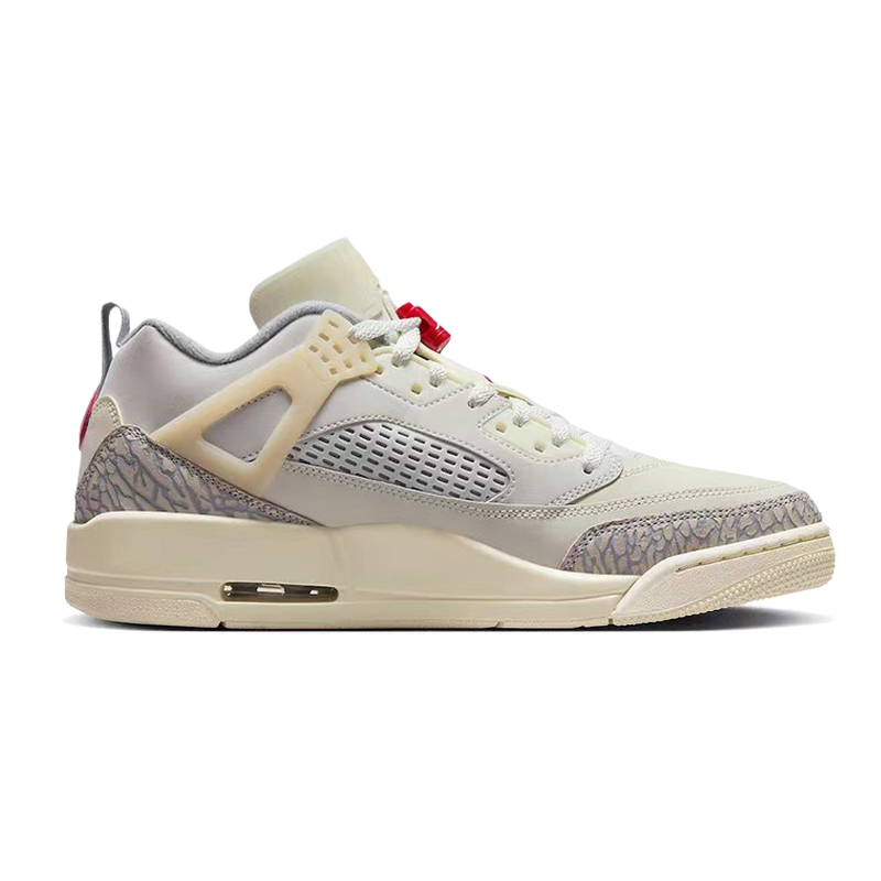 Jordan Spizike Red Plum And Wax Plum, Panda Lying On Its Stomach Abrasion Resistant Slip Resistant Low top