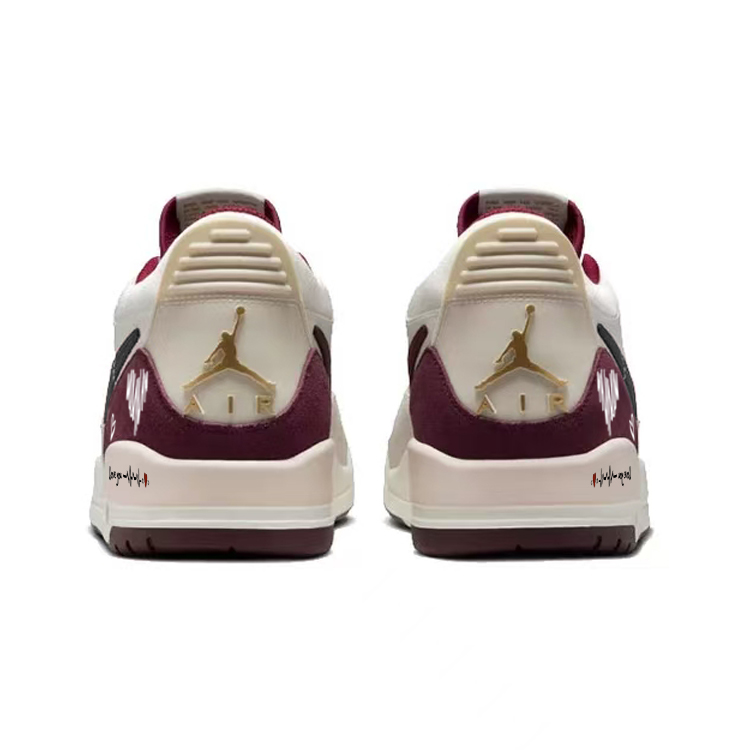 Jordan Legacy 312 Vintage Basketball Shoes Men’s Low Top Brown/Beige
