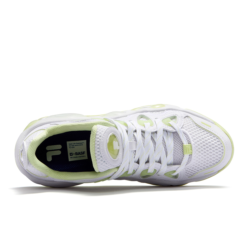 FILA FUSION VERTICAL Crack Shoes Textile, Synthetic Leather Fashion Trend Low top Vintage Basketball Shoes Women’s