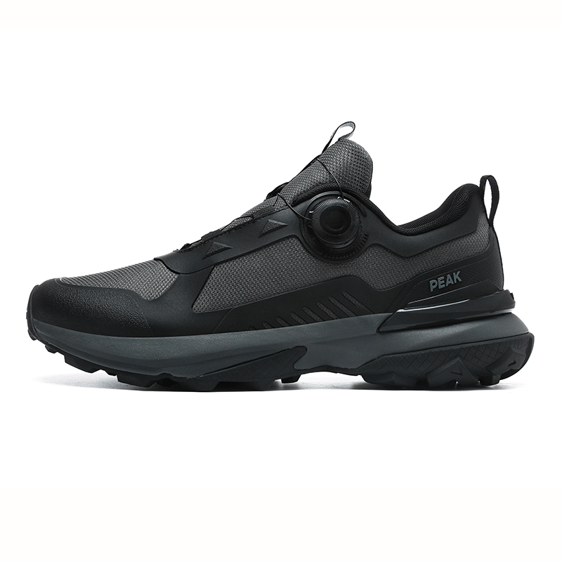 PEAK Taichi 7.0 Cushioning Slip Resistant Abrasion Resistant Low top Training Shoes Men’s Magnet Gray Black