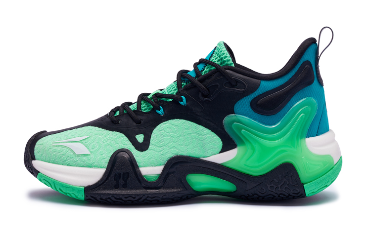 361° LAVA 2.0 Ignite On Touch Cushioning, Wear Resistant Low top Performance Basketball Shoes Men’s Turquoise