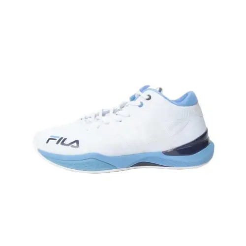 FILA Spaghetti Low top Basketball Shoes Men's Light Blue