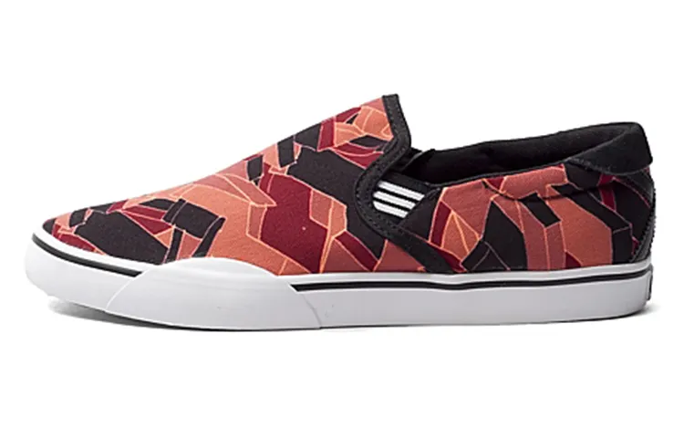 Adidas Originals Gonz Slip Resistant Low top Skateboard Shoes Men's Red Orange White
