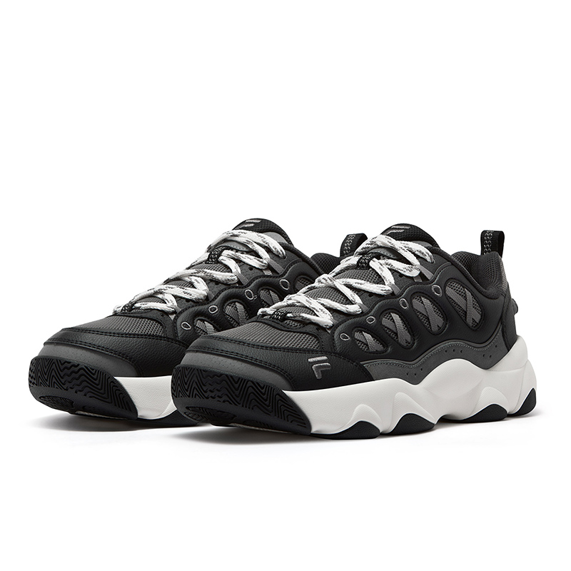 FILA FUSION WATERBEAR Bear Paw Shoe Vintage Basketball Shoes Men’s Black Gray