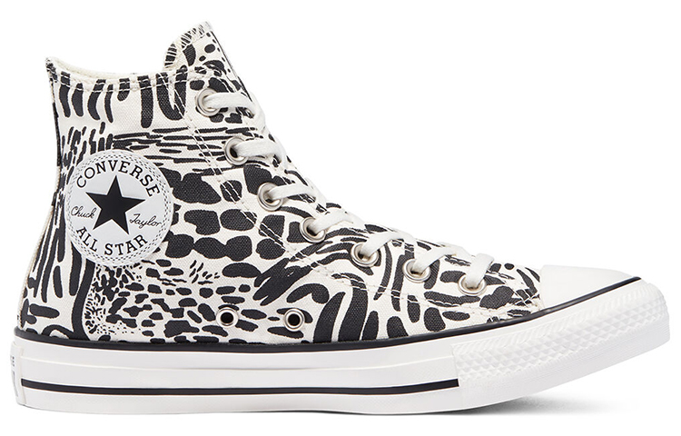 Кеды Converse Chuck Taylor All Star Hi (черно-белые) — фото 2