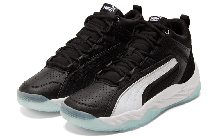 Кроссовки PUMA REBOUND Future Evo (черно-белые) — Чёрный / белый — фото 3