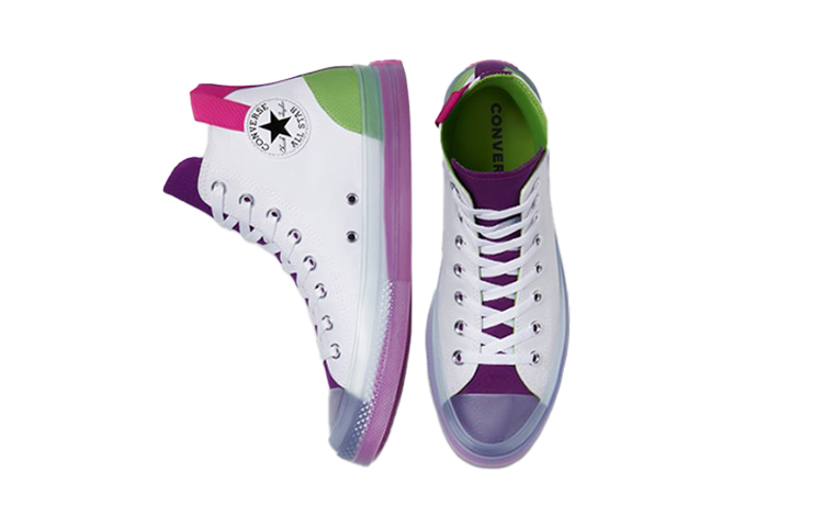 Кеды Converse Chuck Taylor All Star CX (бело-фиолетовые) — фото 4