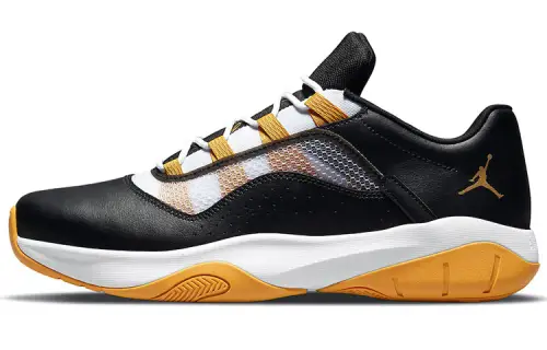 Jordan 11 Cmft Low Black Gold White