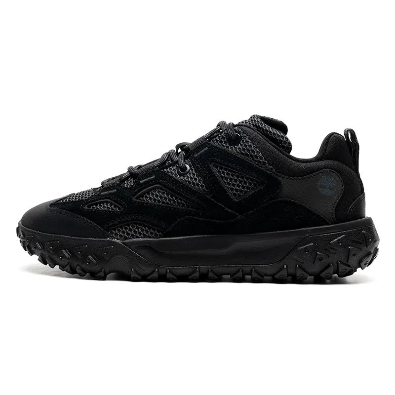 Timberland Greenstride Motion Soft And Comfortable Slip Resistant Lightweight Low top Hiking Shoes Men's Black