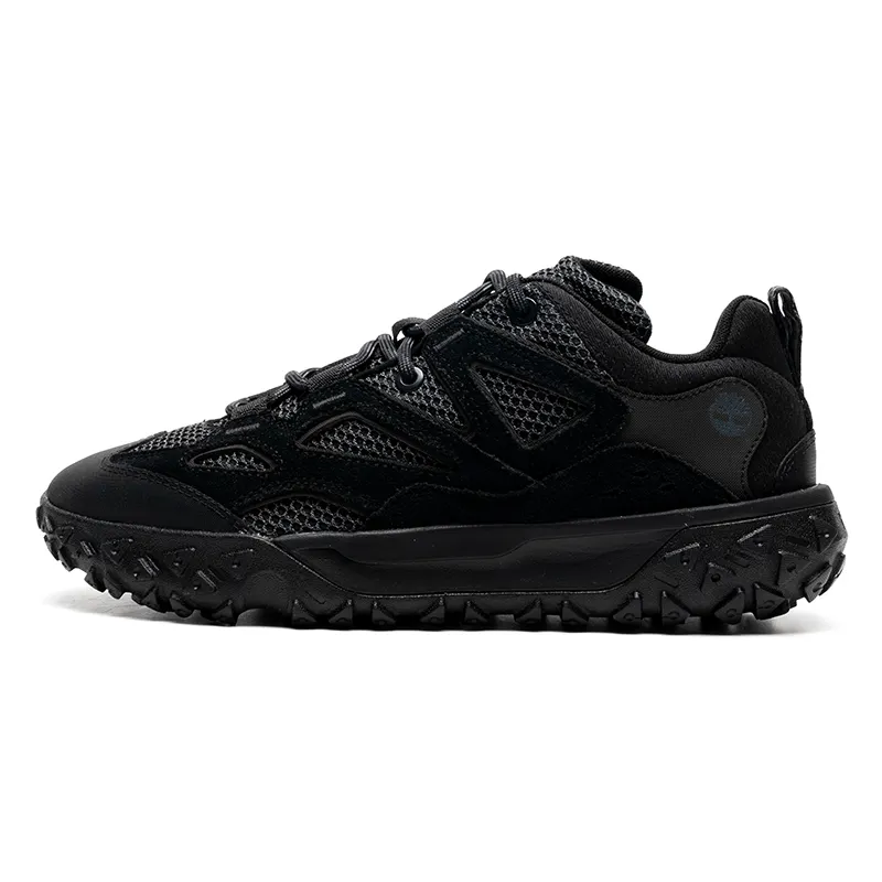 Timberland Greenstride Motion Soft And Comfortable Non slip Lightweight Low top Hiking Shoes Men's Black