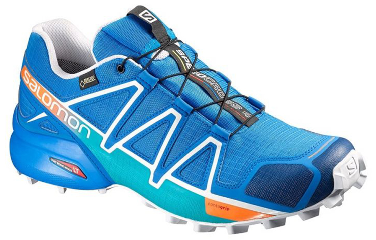 SALOMON 4 Gt Leather Slip Resistant Abrasion Resistant Slip Resistant Abrasion Resistant Low top Outdoor Shoes Men’s