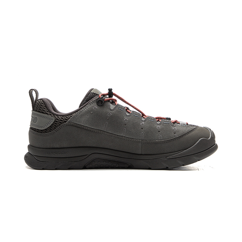 Li Ning Outdoor CF Tracing, Forest Grace SE Low top Hiking Shoes Unisex Gray