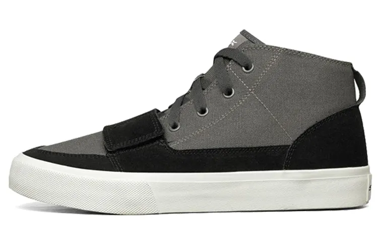 Skechers Mid top Canvas Shoes Men's Charcoal
