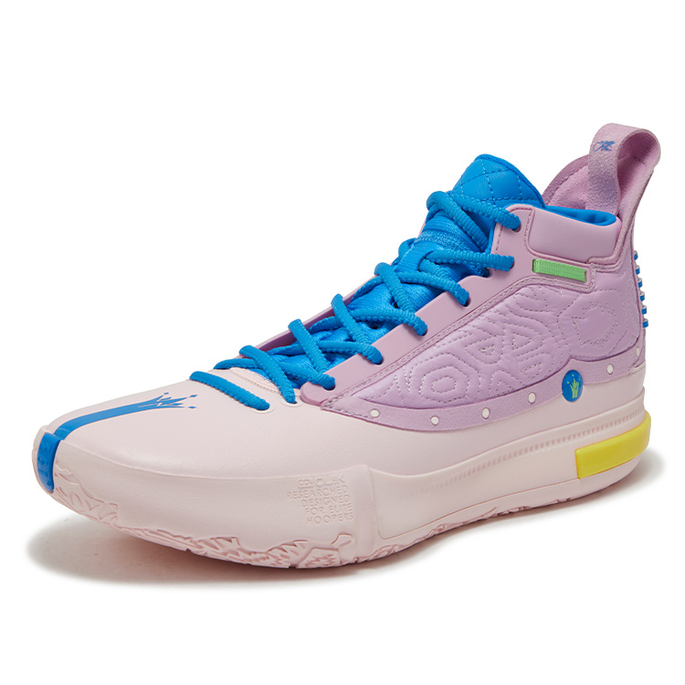 361° Joker Nikola Jokić The Legend Basketball Shoes Men’s High Top Heart Pink/Dream Purple