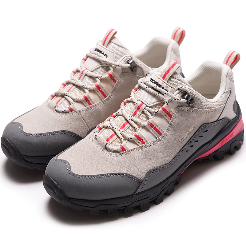 TOREAD Textile, Synthetic Leather Cushioning, Wear Resistant Low top Hiking Shoes Women’s