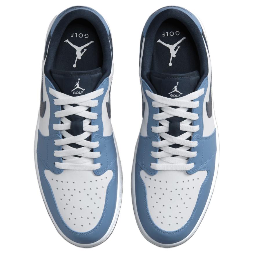 Jordan 1 Low Golf White Aegean Storm