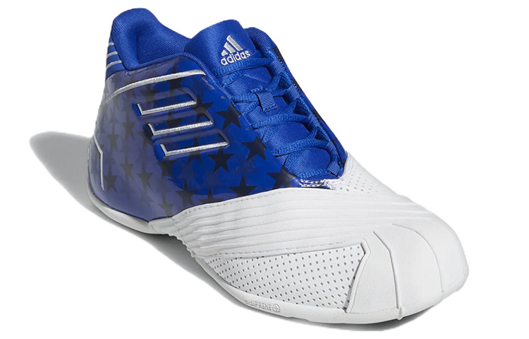 Мужские кроссовки adidas T mac 1 (сине-белые) — фото 3