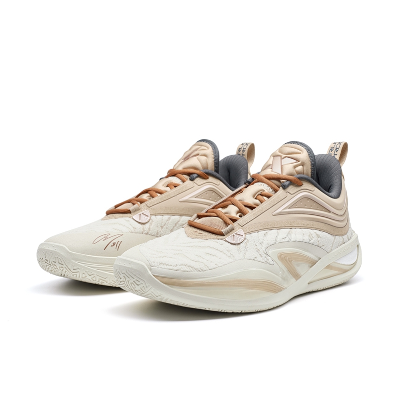 XTEP Zhang Zhenlin 1st Generation Game Ready Slip Resistant Abrasion Resistant Low top Basketball Shoes Men’s