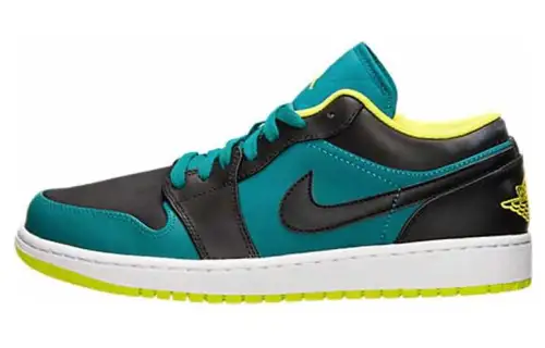Jordan 1 Low Lush Teal Venom Green Black