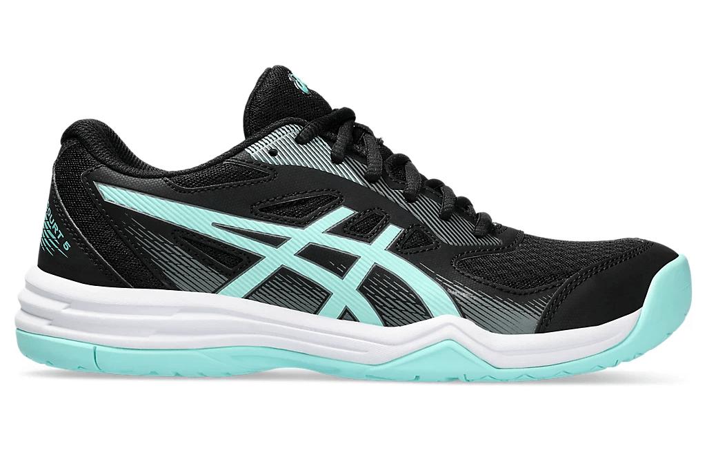 ASICS Upcourt 5 Black Illuminate Mint Women’s