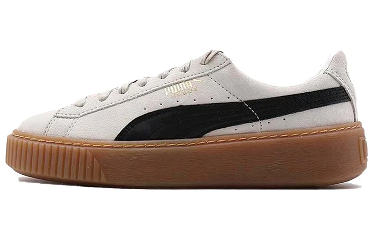 Puma Suede White Black Women's