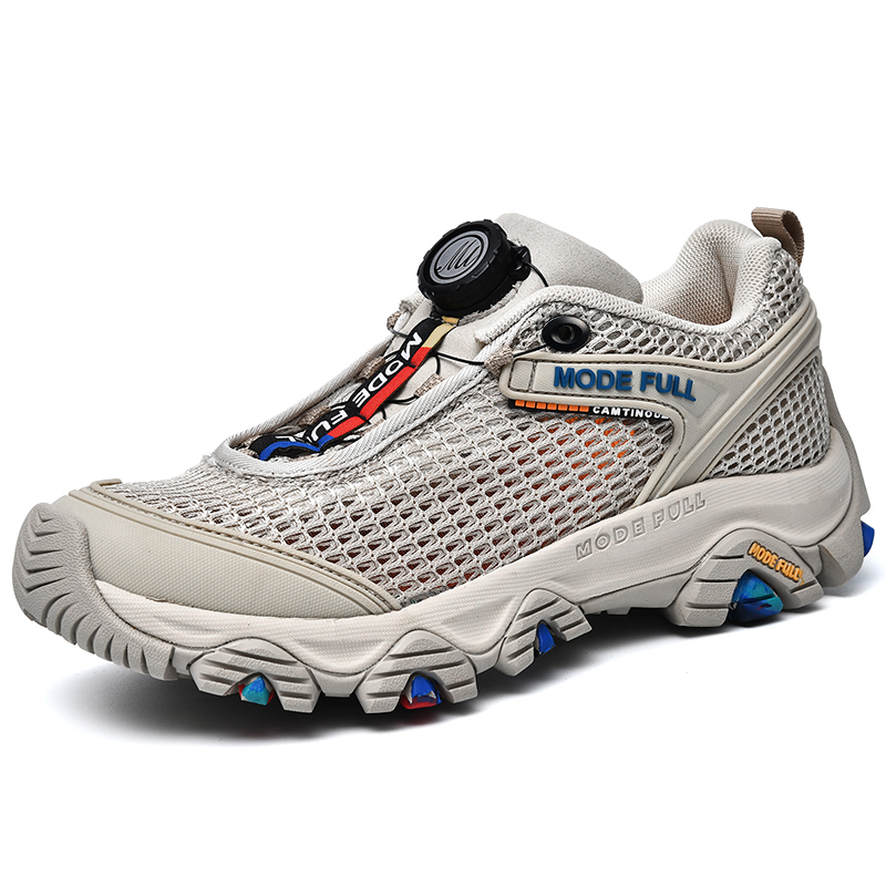 MODE FULL Cushioning Slip Resistant Abrasion Resistant Breathable Low top Mountaineering Shoes Women’s