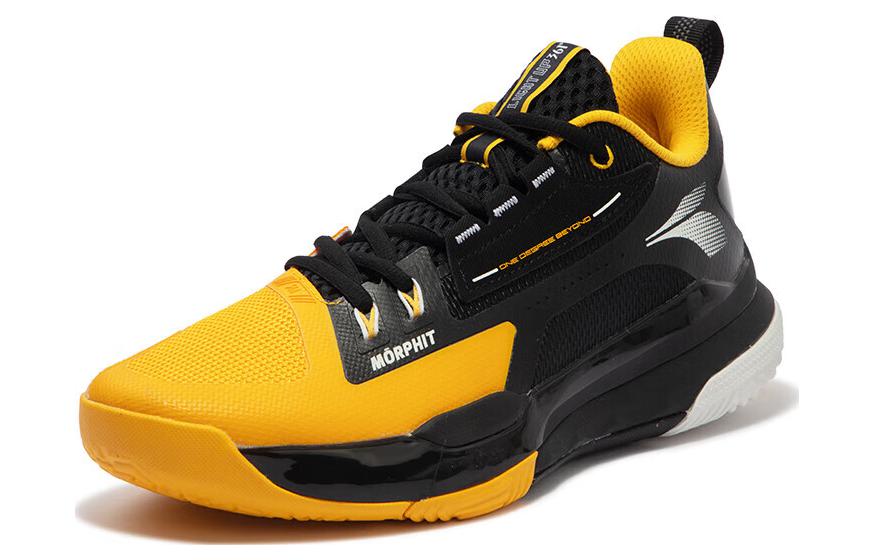 361° Burning Fight 3.0 M2 BE WATER Cushioning Slip Resistant Low top Basketball Shoes Men’s Black Yellow