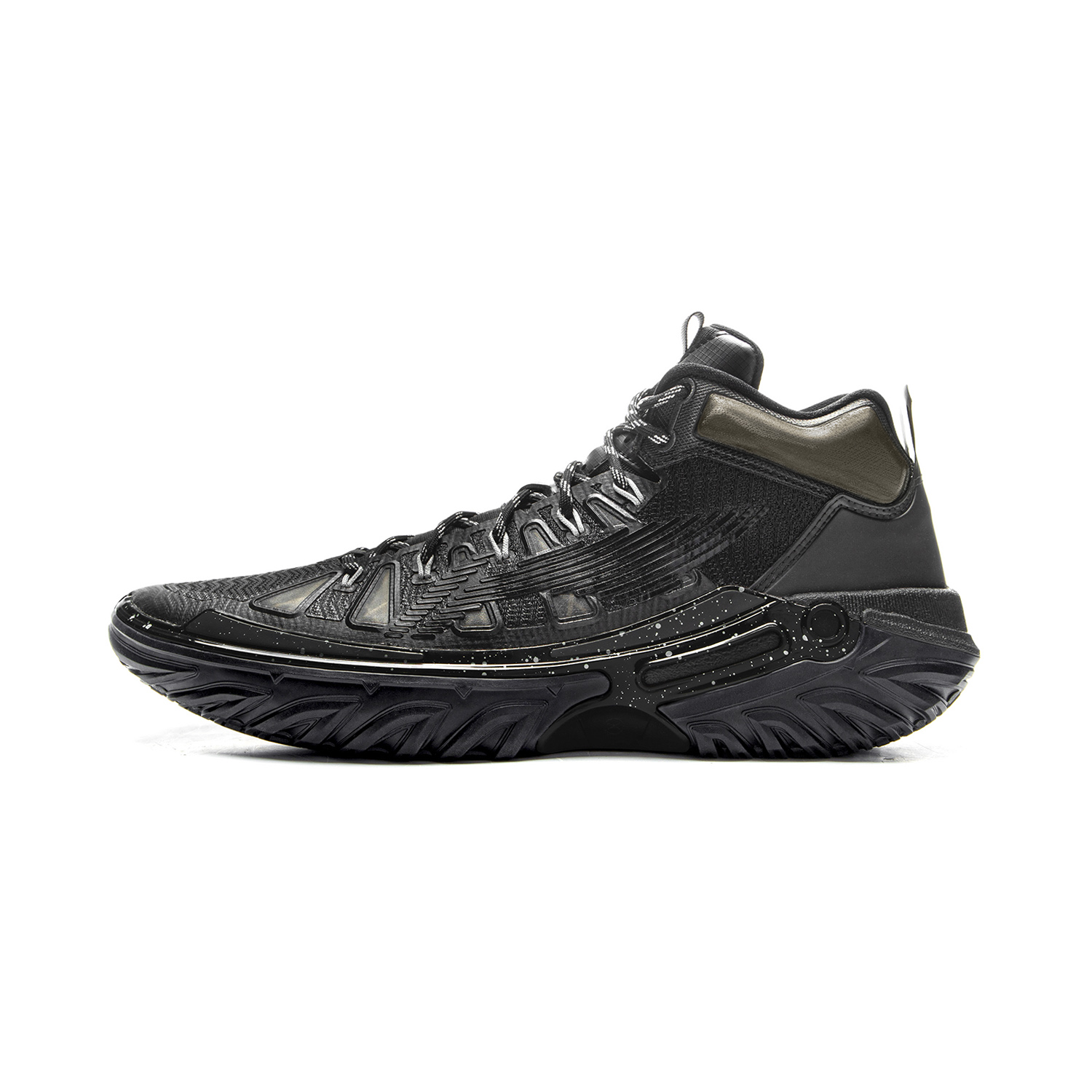 Li Ning Jie Ao 2High Basketball Shoes Men’s High Top Black