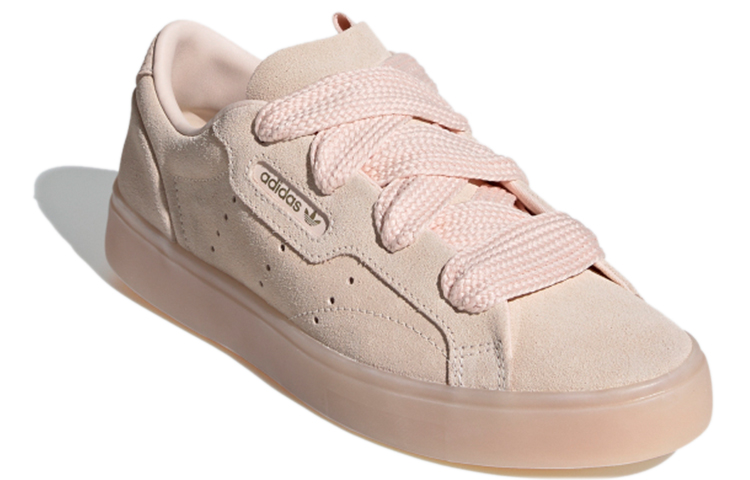 Женские кеды adidas Originals Sleek Fat Laces (розовые) — Розовый — фото 3