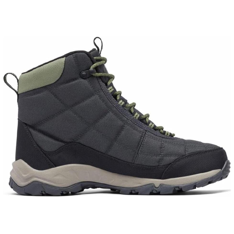 Columbia Hiking Cushioning Slip Resistant Abrasion Resistant Breathable Grip High top Mountaineering Shoes Men’s Gray