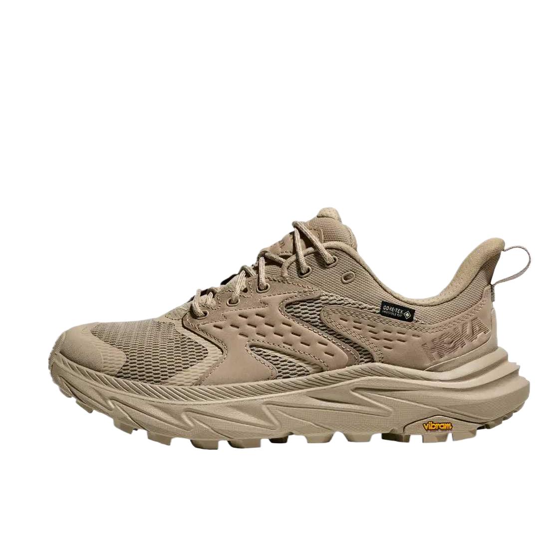 HOKA ONE ONE Anacapa 2 Low Gore Tex Raw Linen Oat Milk Women’s