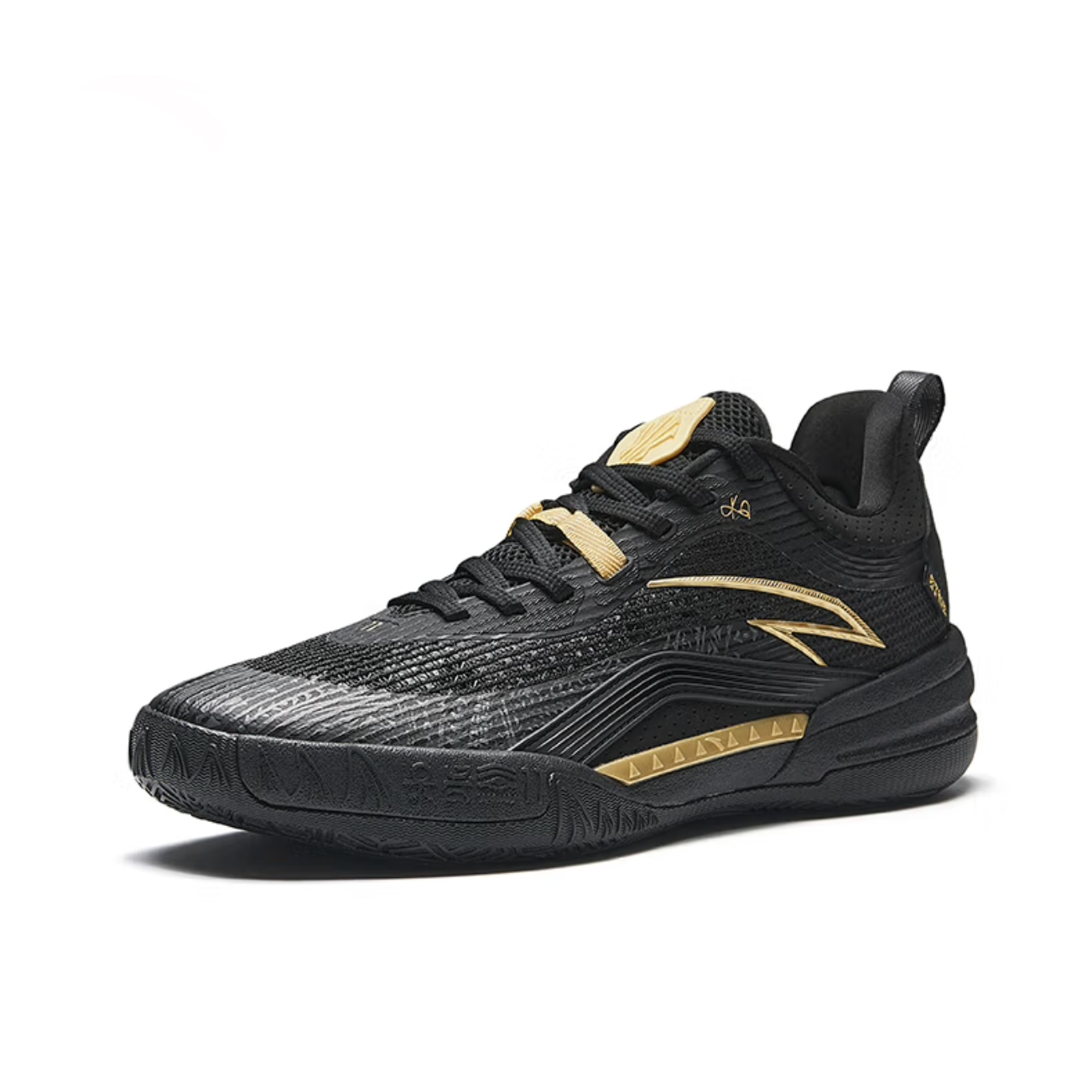 Anta KAI 1 TEAM Low top Basketball Shoes Men’s Black Gold
