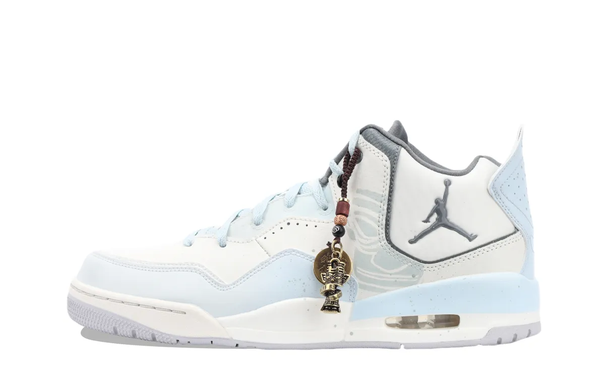 Jordan Courtside 23 Vintage Basketball Shoes Men's Mid-top Blue/White