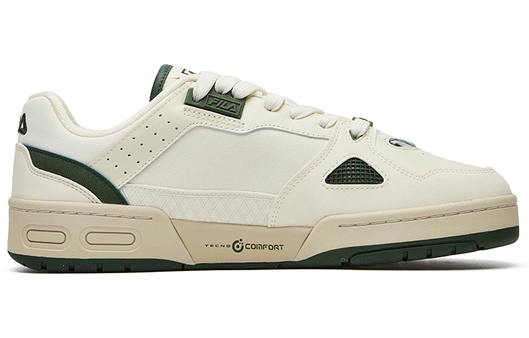 FILA FUSION Teratach Low Skate Shoes ‘White Green’ Women’s