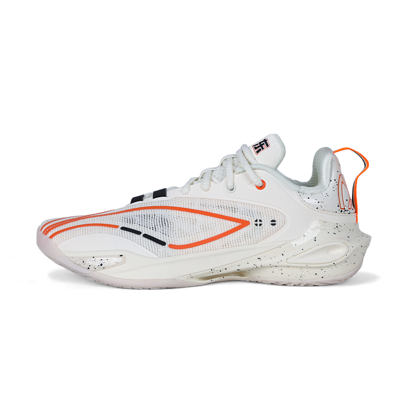 Li Ning Speed 11 Rebound Low top Basketball Shoes Men’s Ecru PE Version