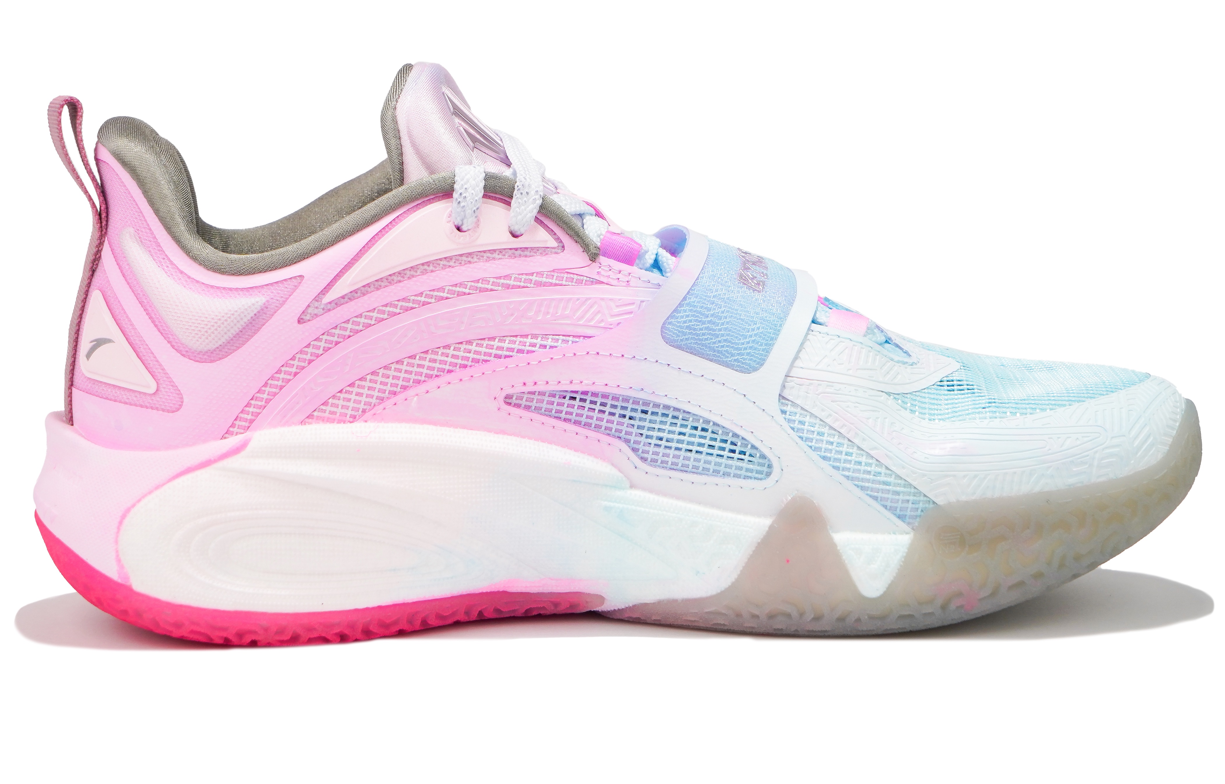 Anta KAI 1 KAI 1 ‘White Ghost’ Low top Basketball Shoes Unisex Blue Pink
