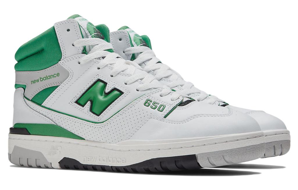 New Balance 650 «White/Green» sneakers