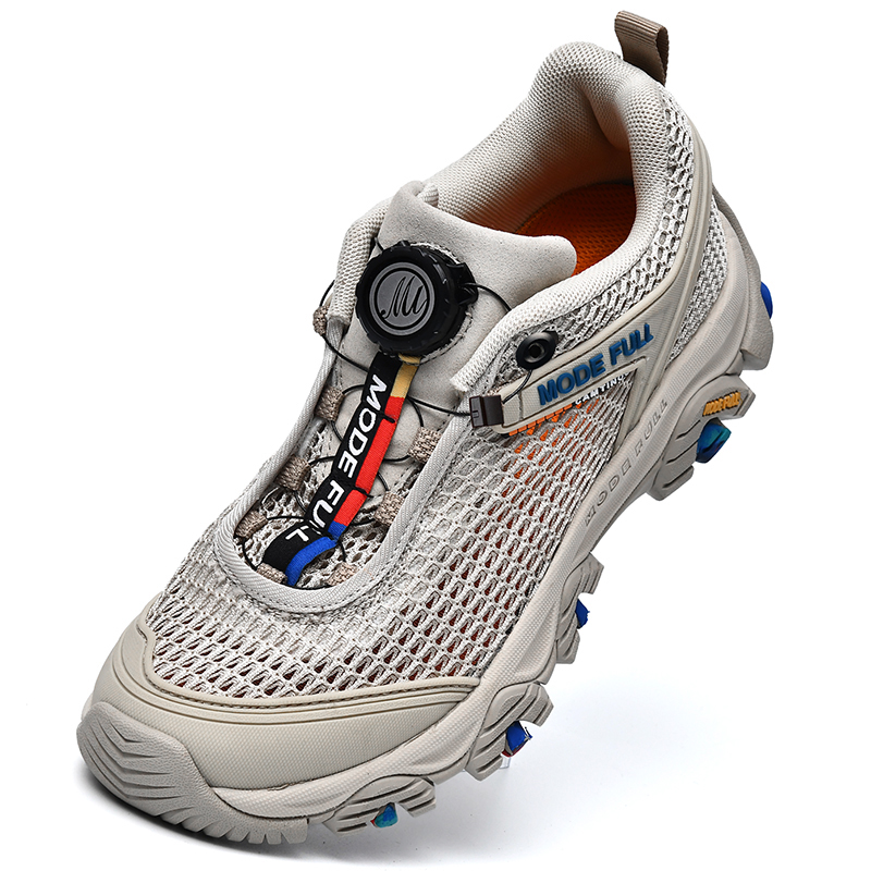 MODE FULL Cushioning Slip Resistant Abrasion Resistant Breathable Low top Mountaineering Shoes Women’s