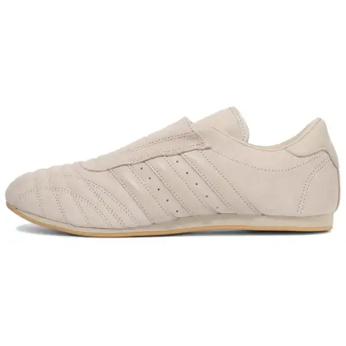 Adidas Originals Taekwondo Abrasion Resistant Low top Training Shoes Women's Beige