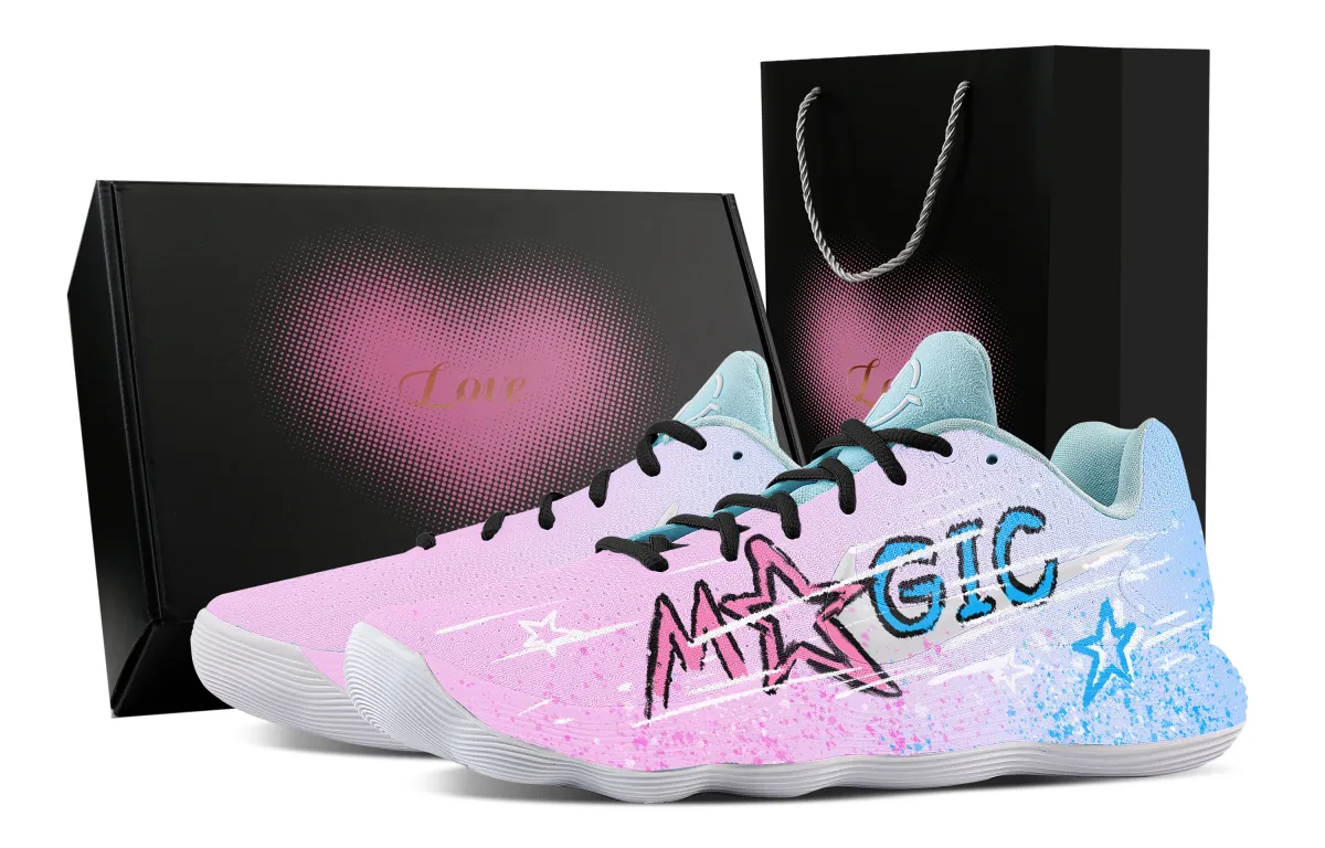 Nike Hyperdunk 2017 Starry Path, Heart Box Cushioning Coverage Support Low top Basketball Shoes Men's