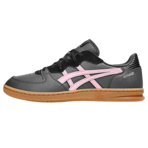 ASICS SKYHAND OG Synthetic Leather Low top Training Shoes Unisex Black