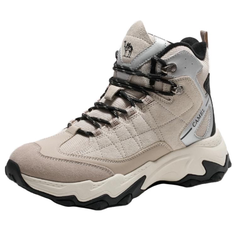 CAMEL Cushioning Slip Resistant Abrasion Resistant High top Mountaineering Shoes Women’s