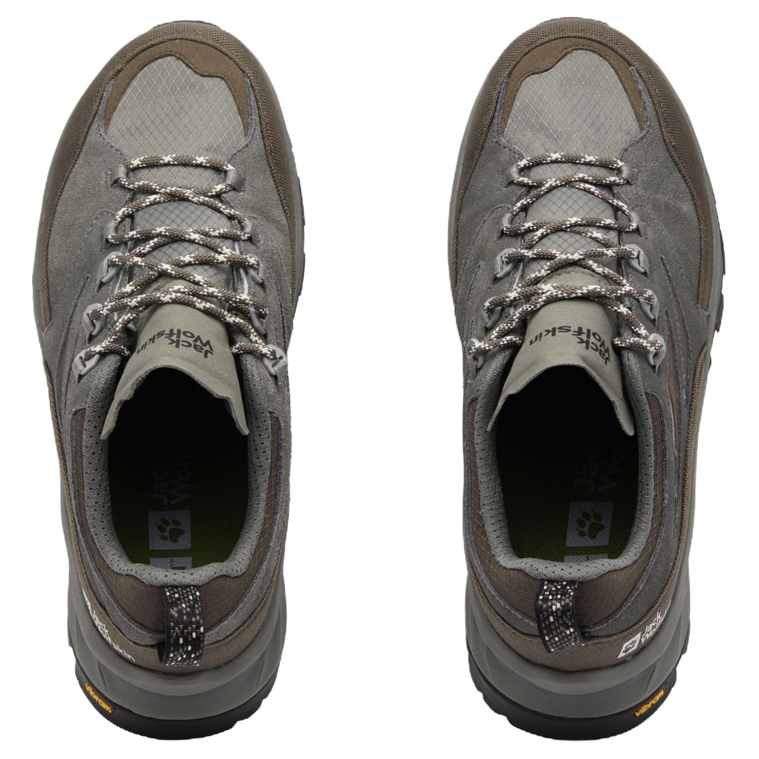 Jack Wolfskin Slip Resistant Abrasion Resistant Slip Resistant Abrasion Resistant Low top Mountaineering Shoes Men’s