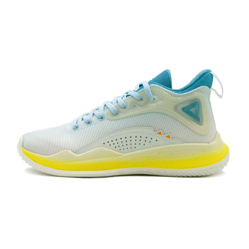 PEAK Cavalry 2 Cushioning, Wear Resistant Low top Basketball Shoes Men’s White Blue
